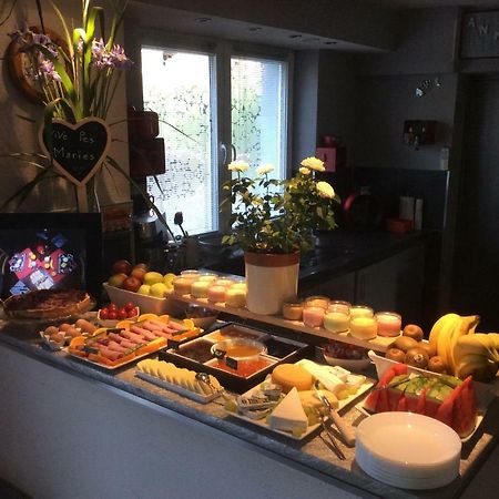 Aux Neuf Saules Hotell Mortzwiller Exteriör bild